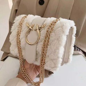Plush Handbag
